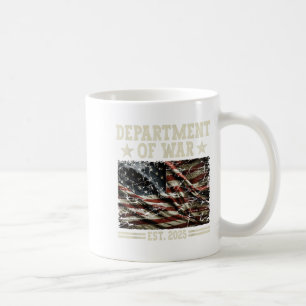 Department of War Usa Camouflage Flag Department O Kaffeetasse