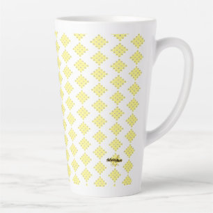DÉPASSEMENT Grande Mug Latte Conçu par Adiela Akoo