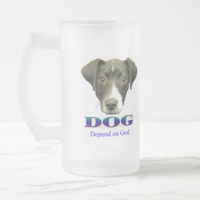 Dépendez de la tasse givrée par Dieu (Gauche)