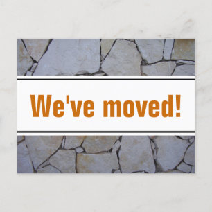 Déplacement de cartes postales avec arrière - plan