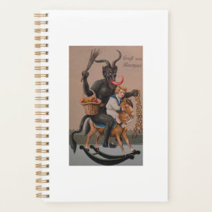 Déplaisant Gruss Vom Krampus Demon Christmas Devil