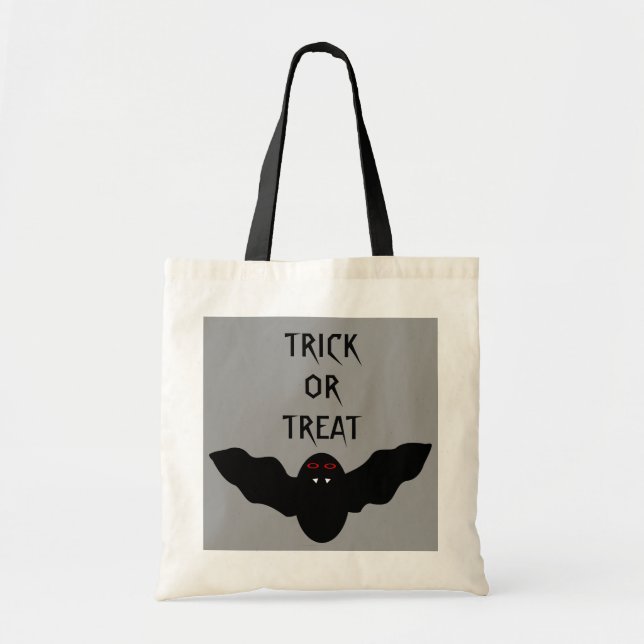 Déplaisant Halloween Vampire Bat Trick ou sac de t (Devant)