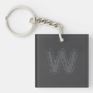 Déplaisant Monogramme Gris sur gris