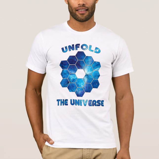 Déplier le T-shirt universel JWST (Devant)