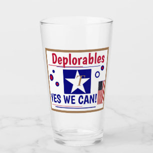 Déplorables Oui nous pouvons ! Verre
