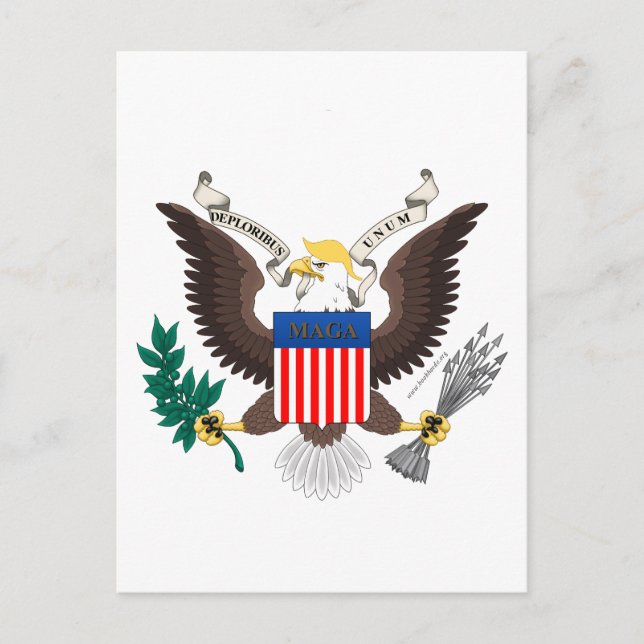 Deploribus Unum! Postkarte (Vorderseite)