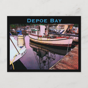 Depoe Bay Postcard Postkarte