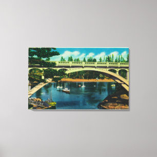 Depoe Bucht und Brücke, OregonDepoe Bucht ODER Leinwanddruck