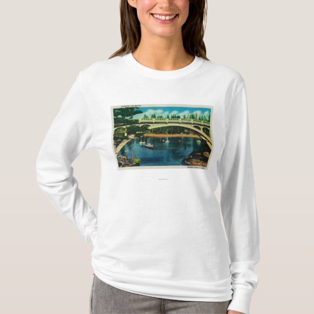 Depoe Bucht und Brücke, OregonDepoe Bucht ODER T-Shirt (Vorderseite)