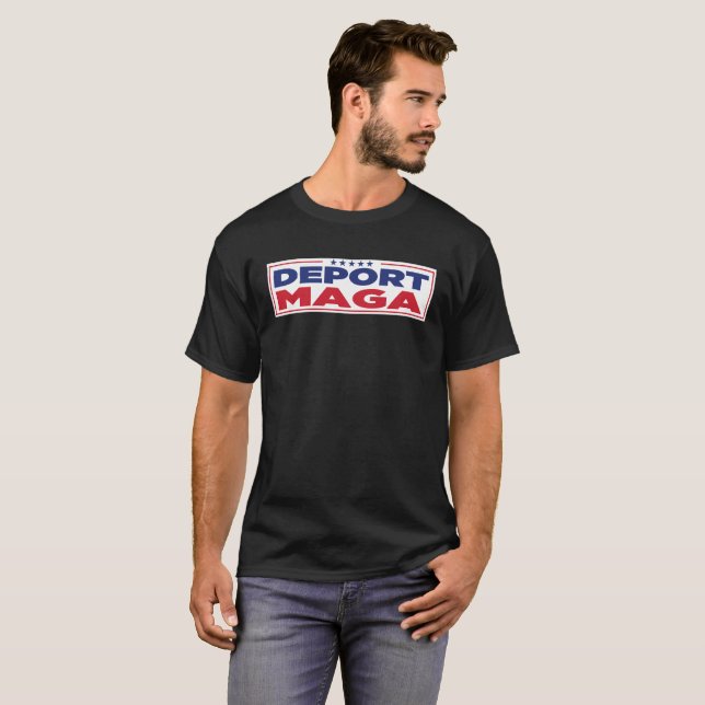 Deport MAGA-Shirt T-Shirt (Vorne ganz)