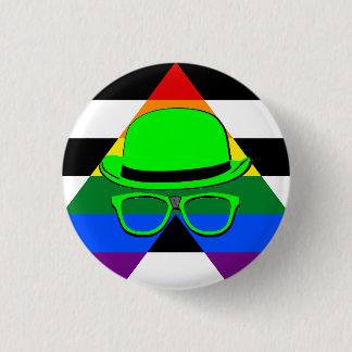 Depp Night Straight Ally Button