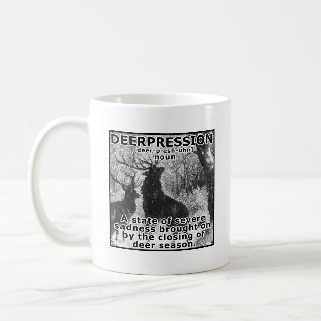 Depression Funny Junting Tasse (Links)