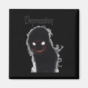 Depression Sticker Magnet