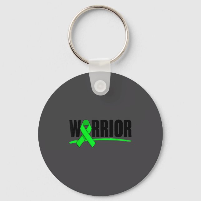 Depression Warrior Ribbon Mental Health Awareness  Schlüsselanhänger (Vorderseite)