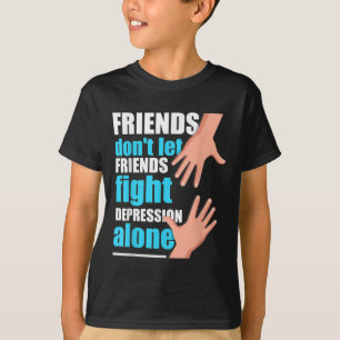 Depressionen Shirt Männer Frauen Suizidprävention