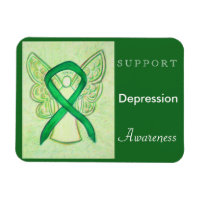 Depressionsbewusstsein Angel Custom Magnet