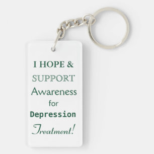 Depressionsbewusstsein, Multifunktionsband, kunden Schlüsselanhänger