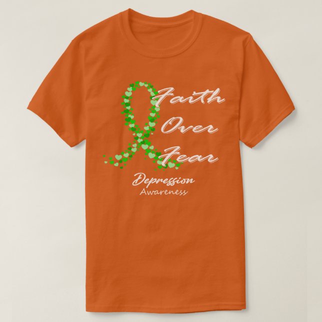 Depressionsbewusstsein über Angst in dieser Famili T-Shirt (Design vorne)
