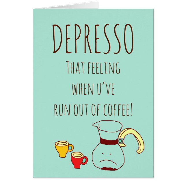 DEPRESSO Kaffee (Vorne)