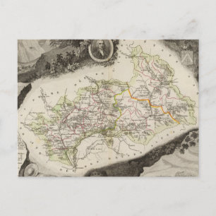 Dept De Hautes Alpes Postkarte