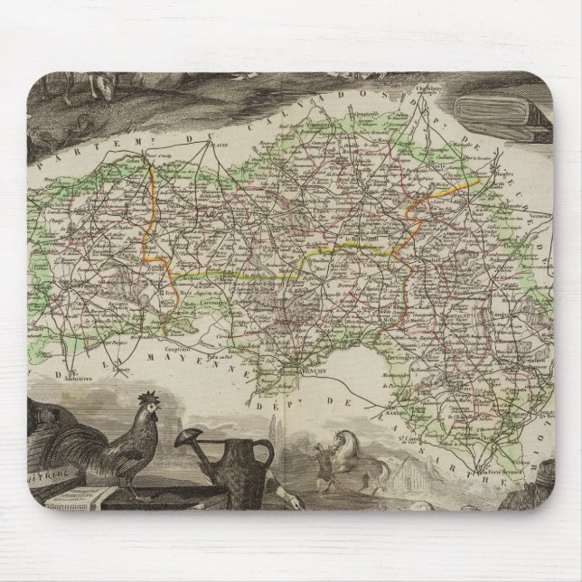 Dept. de L. Orne Mousepad (Vorne)