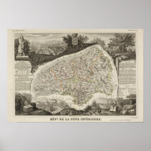 Dept. De La Siena unten Poster