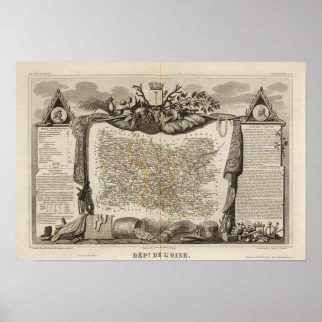 Dept. De L'Oise Poster (Vorne)