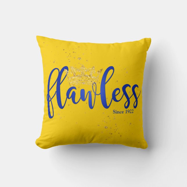 Depuis 1922 coussin impeccable (Recto)