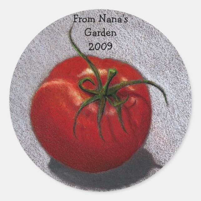 DEPUIS LE JARDIN DE NANA : STICKERS : TOMATO (Devant)