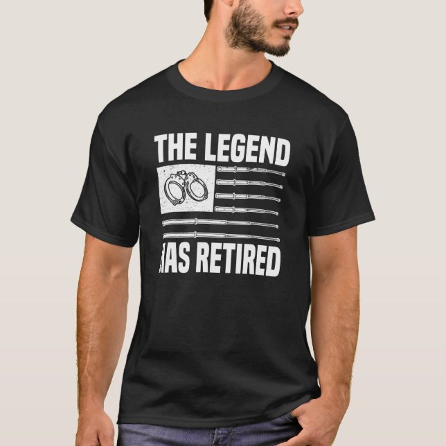 Deputy Sheriff Police Law Officer Guard T-Shirt (Vorderseite)