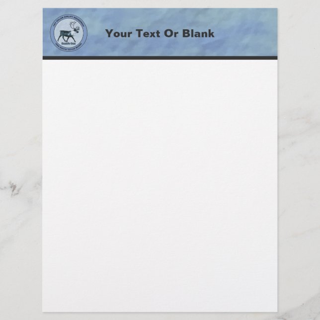 Der 1. Polar Airlift-Sqdn des Weihnachtsmanns - ge Briefbogen (Vorderseite)