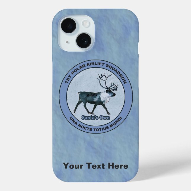 Der 1. Polar Airlift-Sqdn des Weihnachtsmanns - Ge Case-Mate iPhone Hülle (Rückseite)