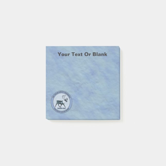 Der 1. Polar Airlift-Sqdn des Weihnachtsmanns - ge Post-it Klebezettel (Vorderseite)