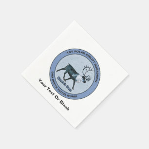 Der 1. Polar Airlift-Sqdn des Weihnachtsmanns - ge Serviette