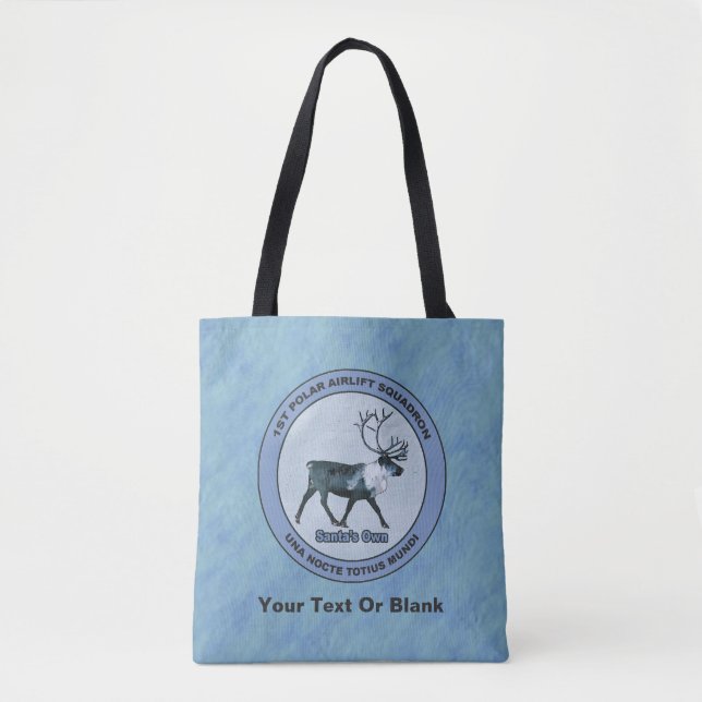 Der 1. Polar Airlift-Sqdn des Weihnachtsmanns - ge Tasche (Vorderseite)