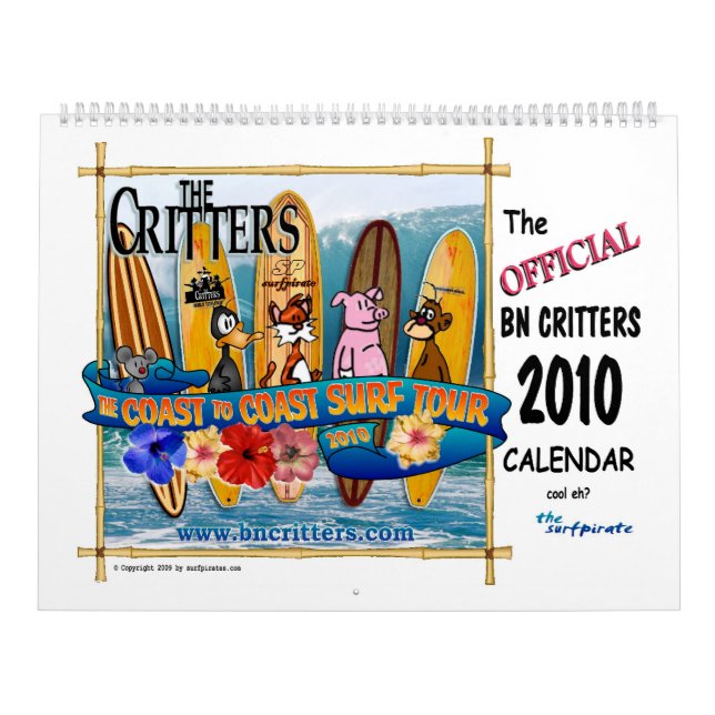 Der 2010 BN Lebewesen-Kalender Kalender (Titelbild)
