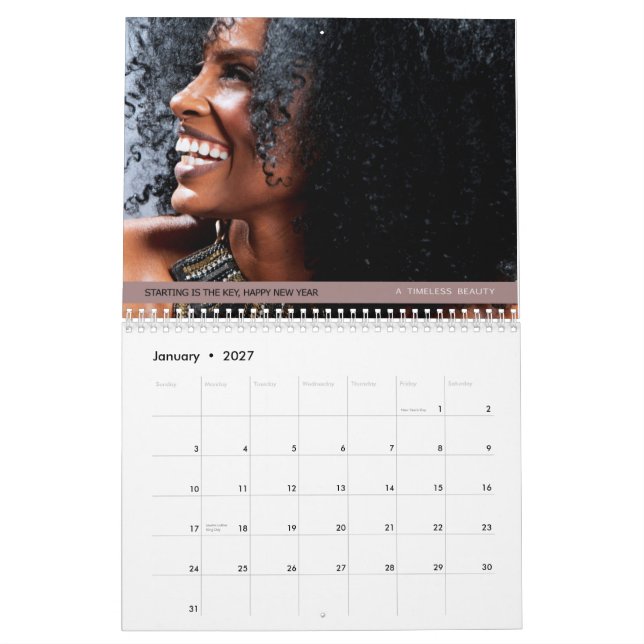 Der 2014 Kalender | die Haut Im Zoll (Jan 2027)