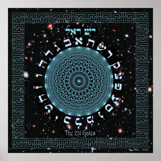 Der 231 Gates Galactic Core Poster (Vorne)