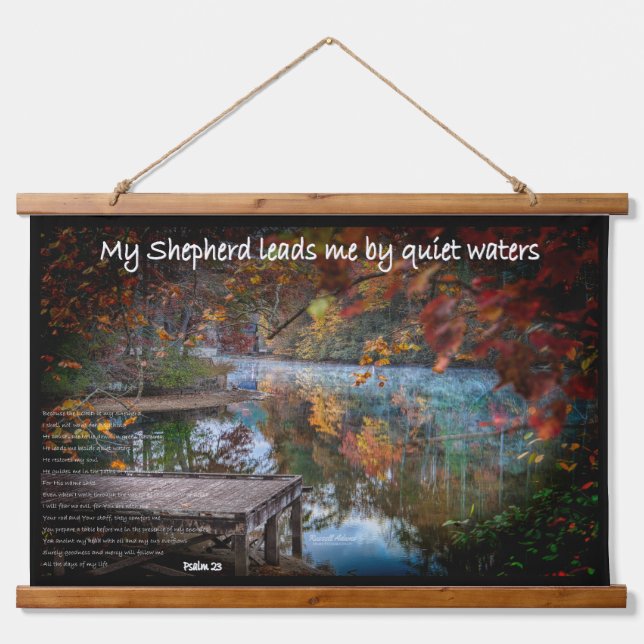 Der 23. Psalm in einem Wandteppich (Vorne)