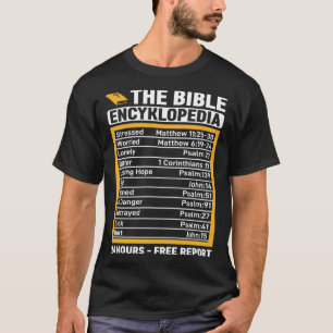 Der 24-Stunden-Bericht der Bibel Encyklopedia T-Shirt