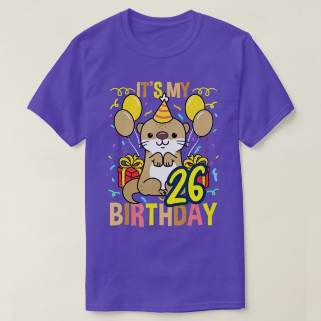 Der 26. Geburtstag - 1 T-Shirt (Design vorne)