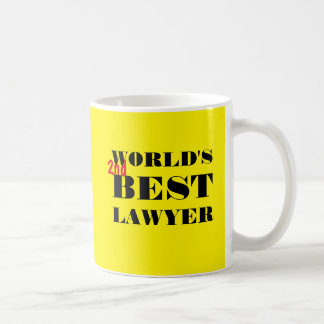 Der 2. beste Rechtsanwalt der Welt Kaffeetasse
