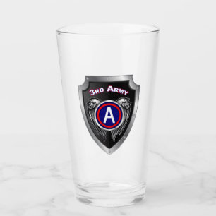 Der 3. Army Special Shield Design Glass Cup Glas