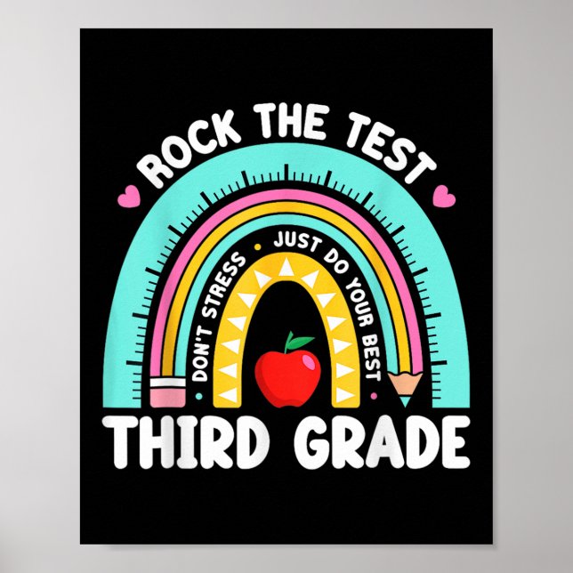 Der 3. Klasse Lehrer rockte den 3. Poster (Vorne)