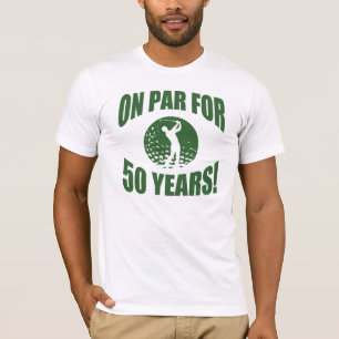 Der 50. Geburtstag des Golfspielers T-Shirt