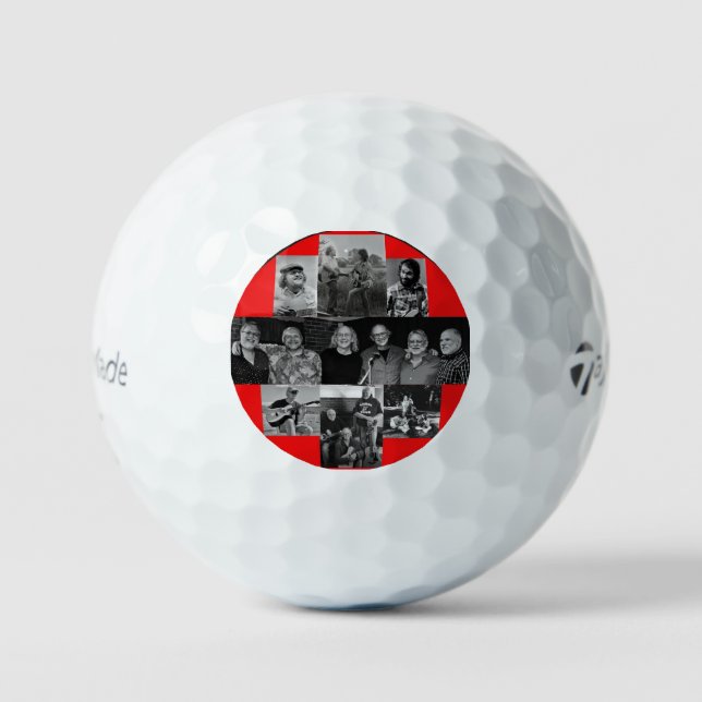 Der 50-jährige Golfball von Sunup (Vorderseite)