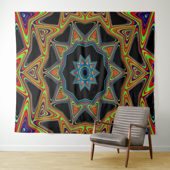 Der 60er-Star.... Wandteppich (Beispiel (Horizontal))