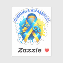 Der 8. April ist Cushing's Awareness Day Aufkleber