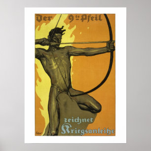 Der 9. Pfeil, der österreichische Jugendstil-Weltk Poster