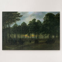 Der Abend - Caspar David Friedrich